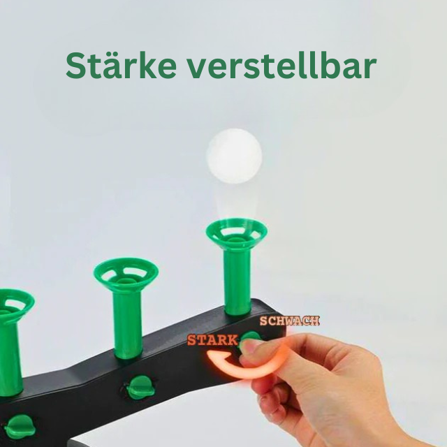 Triff die fliegenden Bälle